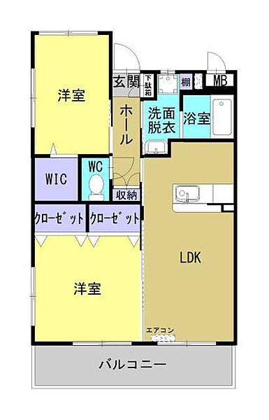 （仮称）都城年見町ＡＫマンション 301｜宮崎県都城市年見町(賃貸マンション2LDK・3階・50.84㎡)の写真 その2