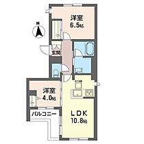 グリーンモート 00102 ｜ 東京都目黒区中根１丁目6（賃貸マンション2LDK・1階・50.53㎡） その2