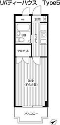 リバティーハウス 5階/507
