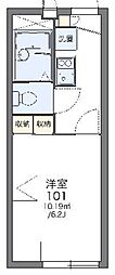 レオパレスグランシャリオ 1Kの間取図画像
