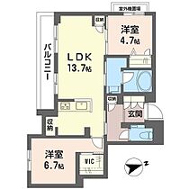 沙留夢 00206 ｜ 神奈川県横浜市都筑区茅ケ崎南２丁目6-4（賃貸マンション2LDK・2階・61.98㎡） その2