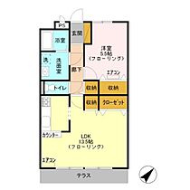 トップヒルズ若宮  ｜ 埼玉県川口市大字大竹（賃貸アパート1LDK・1階・47.70㎡） その2