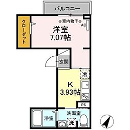 アナシエ南篠崎町I 3階