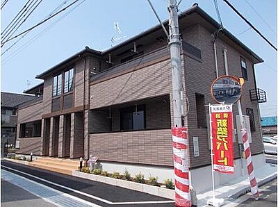 外観：大手ハウスメーカー施工の2階建アパート♪