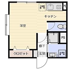 間取図画像 ワンルーム