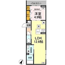 京王相模原線 南大沢駅 徒歩16分 2階/-