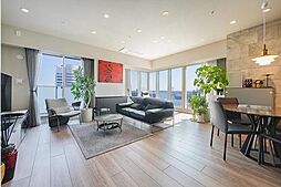 ブリリアタワー浜離宮 2106 21階2LDKのリビング/ダイニング