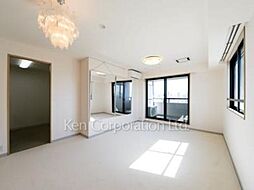 西麻布フォレストプラザ 12階1LDKのリビング/ダイニング