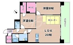 シャーメゾン エフ オーキッド 大阪城 4階/-