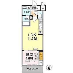 ロイジェント潮見 4階/402