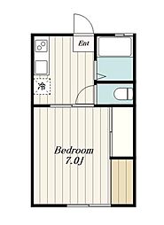 オレンジハイツII 2階