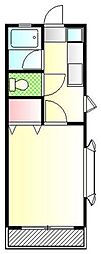 グレイス玉川学園 1Kの間取図画像