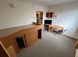 レオパレスパワーハウス 2階1Kのリビング/ダイニング