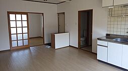 多摩都市モノレール 高幡不動駅 徒歩10分の賃貸アパート 1階3LDKのリビング/ダイニング