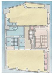 KSKビル 2LDKの間取図画像