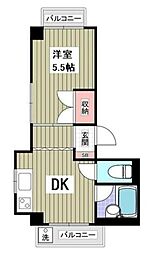 清新三興ハイツ 2階/D-20