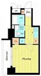 パレステュディオ日本橋東壱番館 7階1Kの間取り