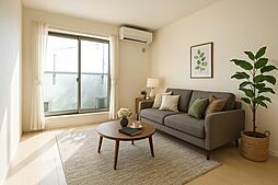 カーサベルエア汐入 302 3階1Kのリビング/ダイニング