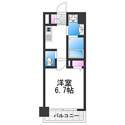 Avantio Grande 1Kの間取図画像