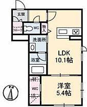 シャーメゾン　ラ　メール A0101 ｜ 山口県防府市上天神町1-35（賃貸マンション1LDK・1階・40.68㎡） その2