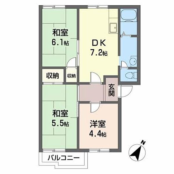 間取：間取図