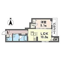 ルーツ 00101 ｜ 千葉県船橋市前原西３丁目7-9（賃貸マンション1LDK・1階・43.03㎡） その2