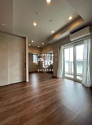 JR山手線 五反田駅 徒歩5分の賃貸マンション 15階1LDKのリビング/ダイニング