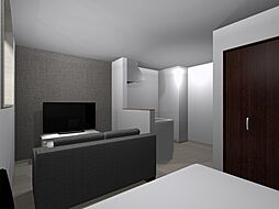 ドゥウェル信濃B棟 202 2階1LDKのリビング/ダイニング