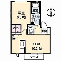 ルミエール松縄　Ｃ棟 C0102 ｜ 香川県高松市松縄町1086-6（賃貸アパート1LDK・1階・42.72㎡） その2