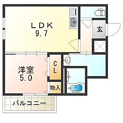 フジパレス諏訪ノ森III番館 1階