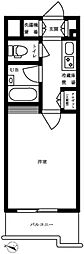 ルーブル豊島千川 1Kの間取図画像