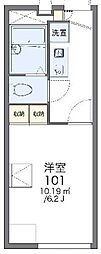 レオパレス寺山町 1Kの間取図画像
