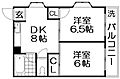 香里山之手ハイツ3階5.4万円