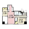 アメックス博多県庁前2階12.5万円