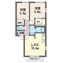 ヴィクトリーヒル 00102 ｜ 神奈川県横浜市泉区和泉中央北４丁目28-26（賃貸アパート2LDK・1階・51.75㎡） その2