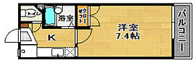 タウンズ桑野清水台第1 106 ｜ 福島県郡山市字桑野清水台49-34（賃貸アパート1K・1階・21.74㎡） その2