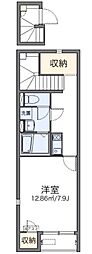 レオネクストブエノエスパシオ 1Kの間取図画像