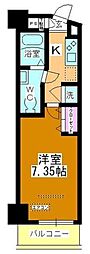 アルファコート西川口6 1Kの間取図画像