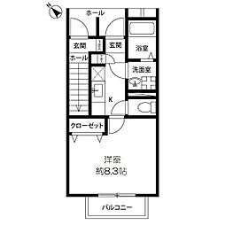 アスピリア　フルール 1階