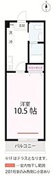 QUIET CRAB HOUSE mix 星川(仮) 1Kの間取図画像