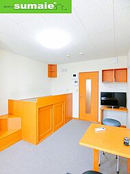 南海線 紀ノ川駅 徒歩15分の賃貸アパート 2階1Kのリビング/ダイニング