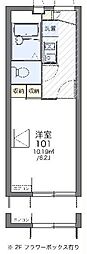 レオパレスTMK 1Kの間取図画像