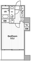 URBANFLATSIkebukuroPremium 1Kの間取図画像