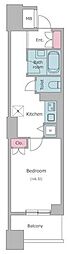 レジディア日本橋馬喰町 1Kの間取図画像