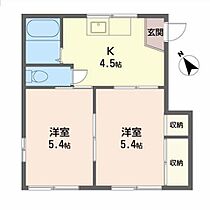 タウニィ奈佳 102 ｜ 宮城県仙台市青葉区中山吉成３丁目8-23（賃貸アパート2K・1階・32.50㎡） その2