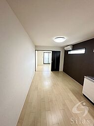 JR阪和線 美章園駅 徒歩5分の賃貸アパート 2階1LDKのリビング/ダイニング