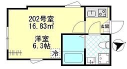 グランツ堀切 2階/202