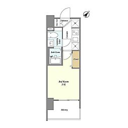Ｌａ　Ｄｏｕｃｅｕｒ四ツ木Ｗｅｓｔ 8階
