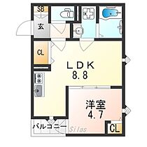 （仮称）OaK豊中本町  ｜ 大阪府豊中市本町２丁目（賃貸アパート1LDK・3階・33.26㎡） その1