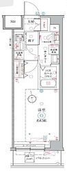 クレヴィスタ戸田 1Kの間取図画像